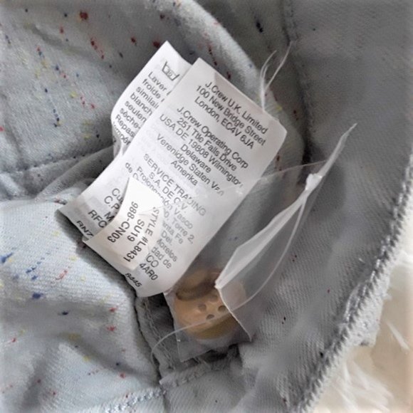 MADEWELL Slim Emmett Wide-Leg Crop Pants Speckle - Picture 11 of 14